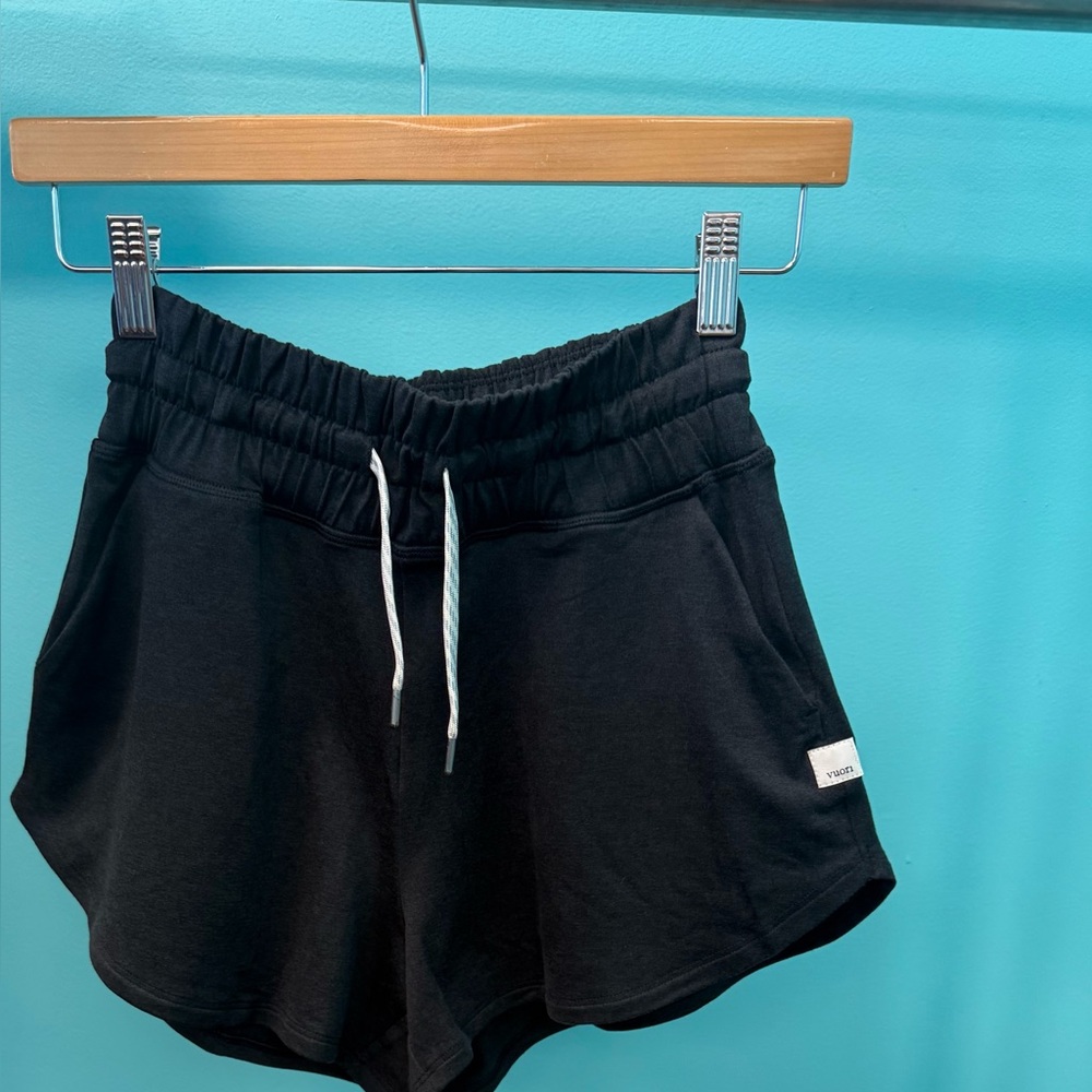 Vuori Black Athletic Shorts